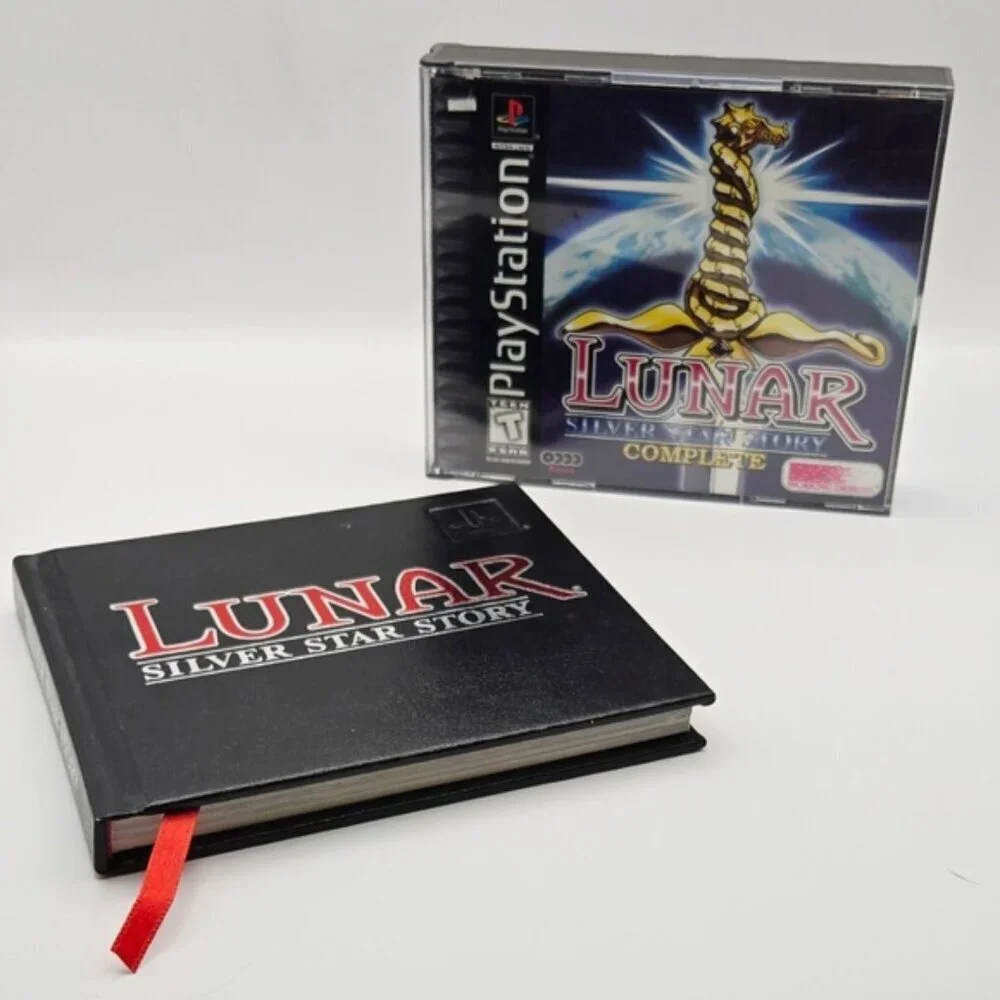 Lunar Silver Star Story Complete PS1 - 4 Discs + Book - Working Designs
